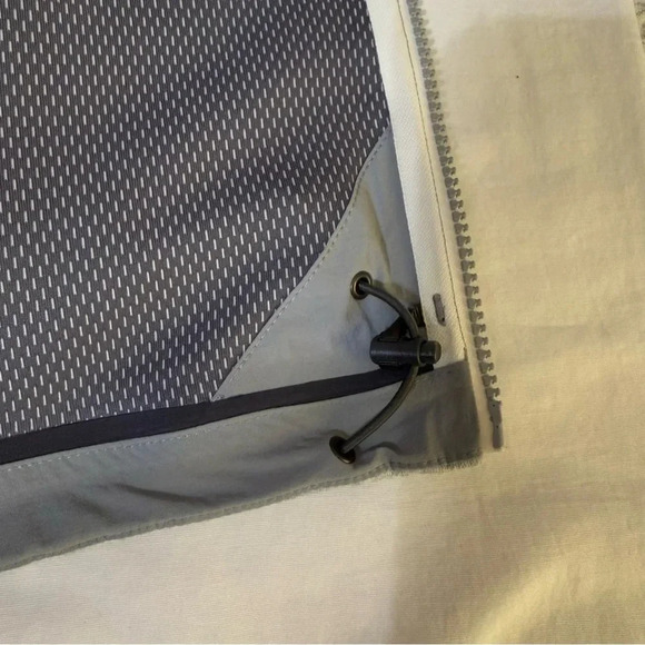 The North Face Men's Revolution Denali Jacket Light Gray Pockets Size Large - Picture 4 of 10